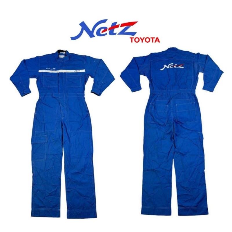 ชุด​หมี​ ชุด​ช่าง​ ชุด​ยูนิฟอร์ม​ ชุดทำงาน​ Netz​ Toyota​ Size​: L​ ใหม่มาก​ สีสวยหายาก no.45