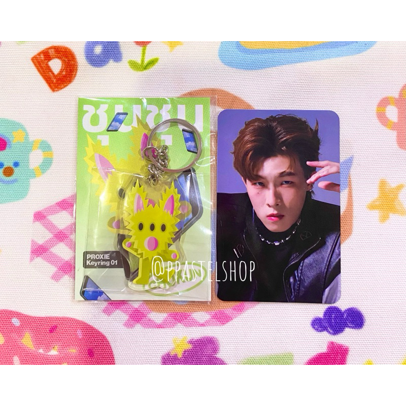 เซ็ตพวงกุญแจโชกุน proxie (เเถมการ์ดคอนเสิร์ตคิม proxie)