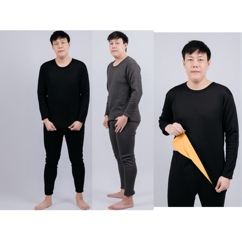🔥พร้อมส่ง☃️❄️ลองจอนผู้ชายกันหนาว ฮีทเทค longjohn ชุดกันหนาว เลขตัวเดียวถึงติดลบ
