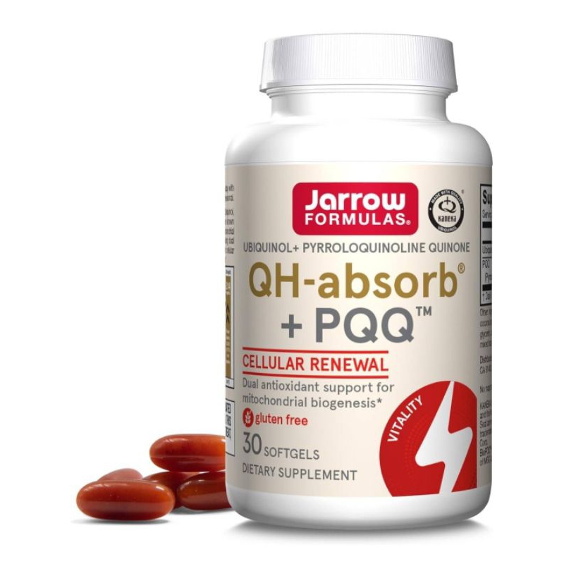 Jarrow Formulas QH-absorb + PQQ, 30 Softgels