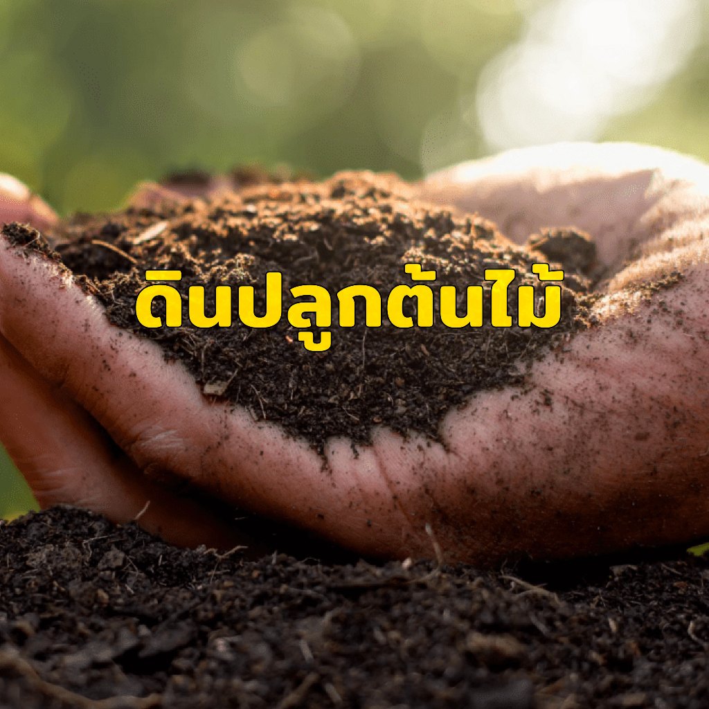 🌱 ดินปลูกต้นไม้สำเร็จรูป 300g. / 500g. ปลูกต้นไม้ได้ทุกชนิด ไม่ต้องผสมเพิ่ม ดินพร้อมปลูก