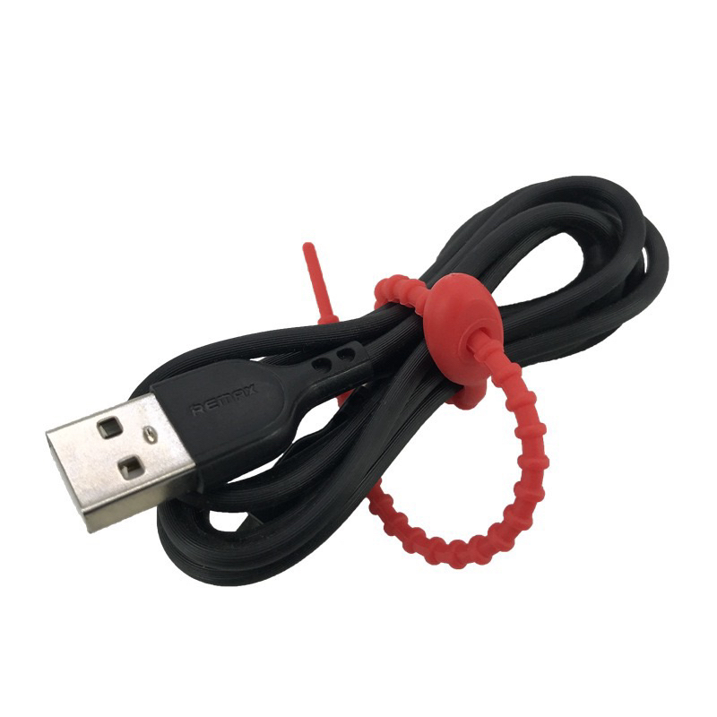 （NEW）สายรัด ซิลิโคน คล้องพวงกุญแจๆ จี้ อเนกประสงค์ DIY จัดระเบียบ หลายสี พร้อมส่งในไทย ราคาถูกใช้งานเยอะ👍 - รูปที่ 3