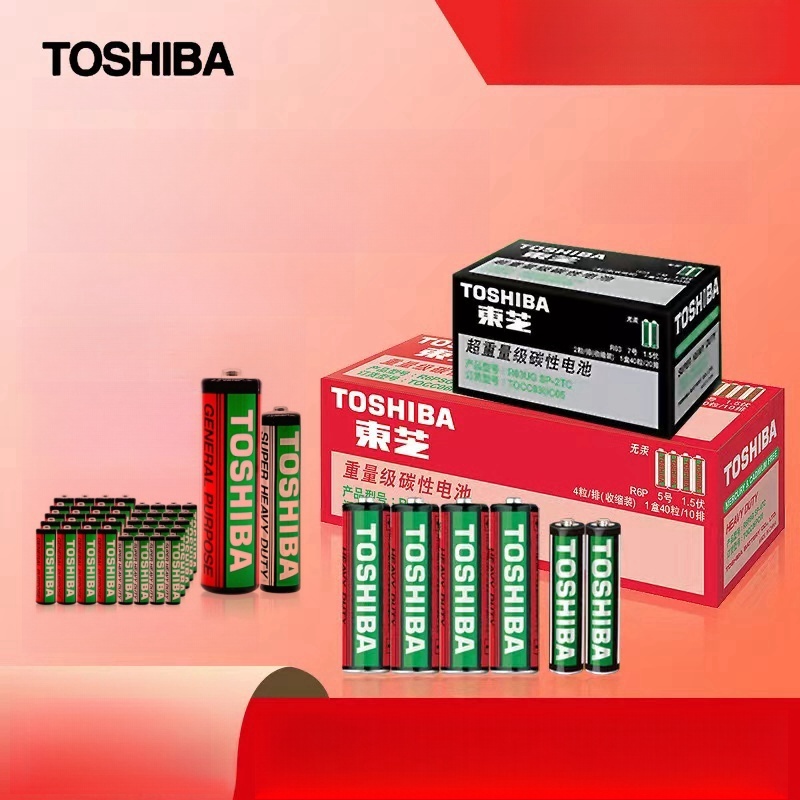 ถ่าน TOSHIBA AA AAA ใส่นาฬิกา รีโมท ถ่านคุณภาพดี เกรดอย่างดี ใช้ทน ใช้นาน
