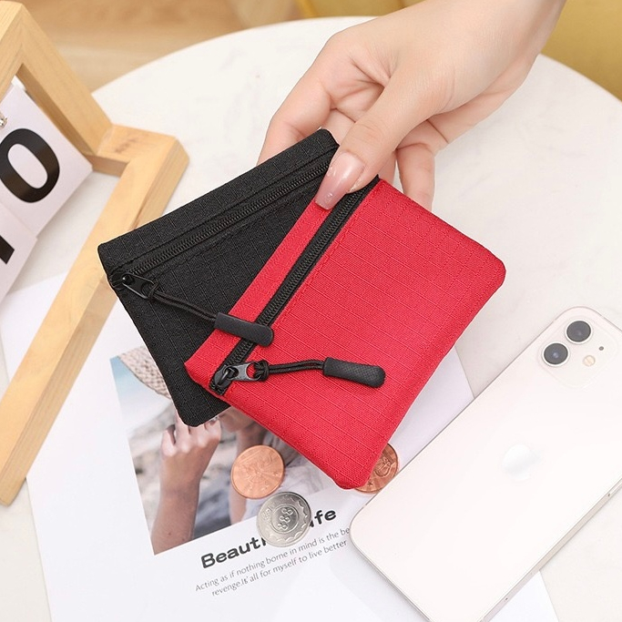 กระเป๋าตังค์ใบเล็ก-มีซิปด้วยใส่เหรียญได้-มีหลายสีให้เลือกสี G584 - รูปที่ 6