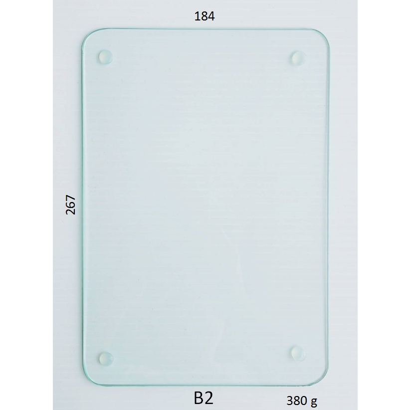 เขียงกระจกนิรภัย กระจกเทมเปอร์ (Temper Glass)หนา 3.2 และ 6มม.แข็งแรง ทำความสะอาดง่าย ไม่เกิดเชื้อรา