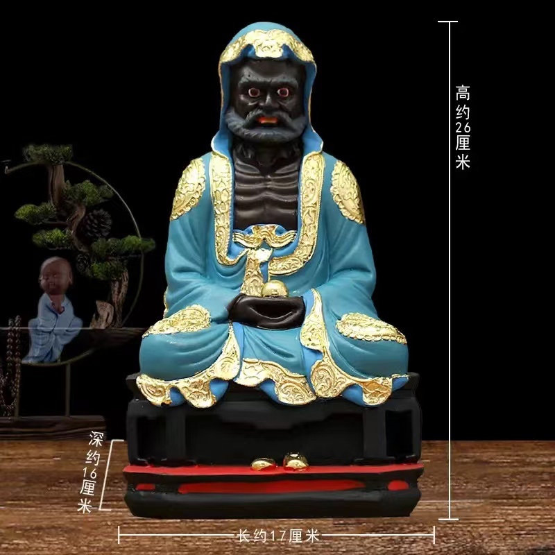 ！ดาโม บรรพบุรุษ สาม จักรพรรดิ อย่างเป็นทางการ มังกร วัง แม่ มิน ยุติธรรม หมิง huang daxian เรซิน ครอบครัว บูชา รูปปั้น