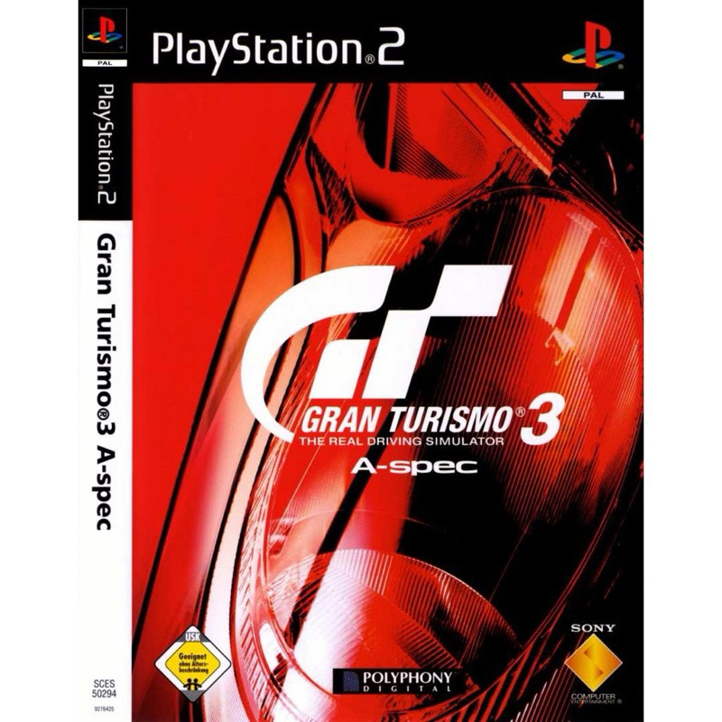 แผ่นเกมส์Ps2 - Gran Turismo 3