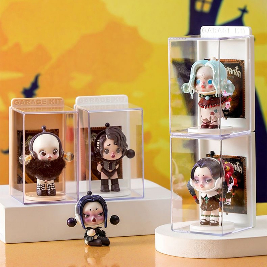 Moon กล่องอะคริลิค เสียบการ์ดได้ 6.7*7.4*11.8cm ชั้นวางโมเดล อคริลิค กล่องใส่โมเดล กล่องอคริลิค Labubu กล่องใส่ตุ๊กตา ราคา ถูกที่สุด ดีลบีเคเค แกลเลอรีภาพที่ 8