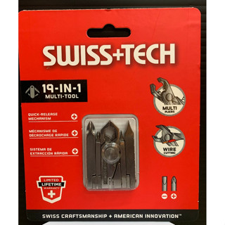 Swiss +Tech ชุดคีม ไขควง อเนกประสงค์  19-In-1 Multi-Tool ST5…