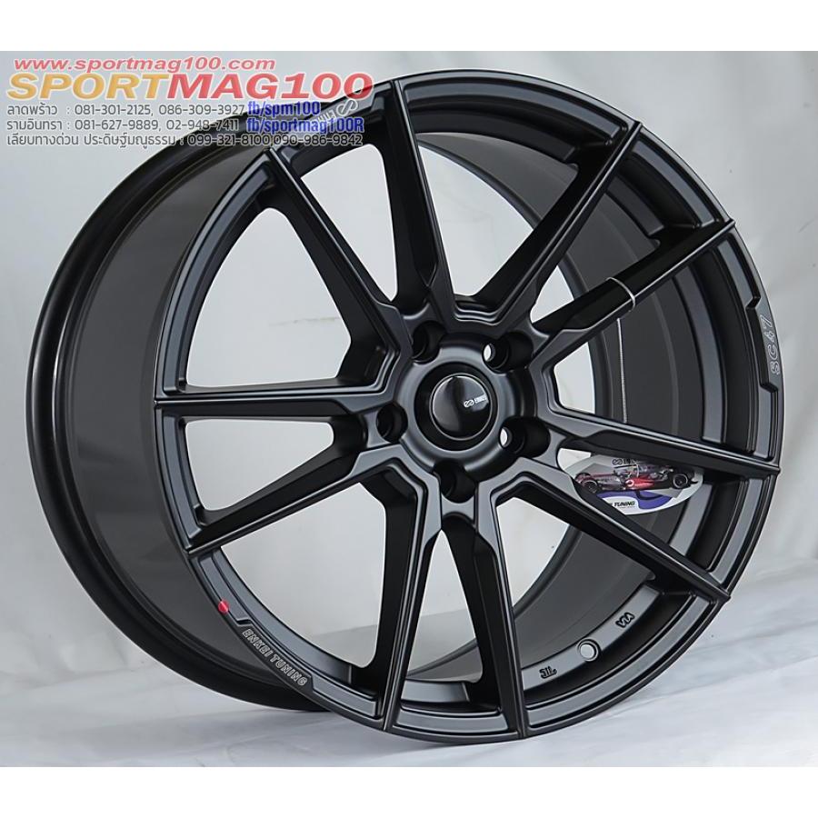 ล้อแม็กซ์ Enkei Sc47 สีดำด้าน 8.5-18นิ้ว 5รู114 ET40 [15015]
