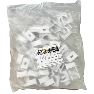 Eagle ข้อต่อตรง ข้อโค้ง คอนเน็คเตอร์ กิ๊ปก้ามปู สำหรับท่อ PVC สีขาว อีเกิ้ล 16มิล 20มิล 25มิล 32มิล