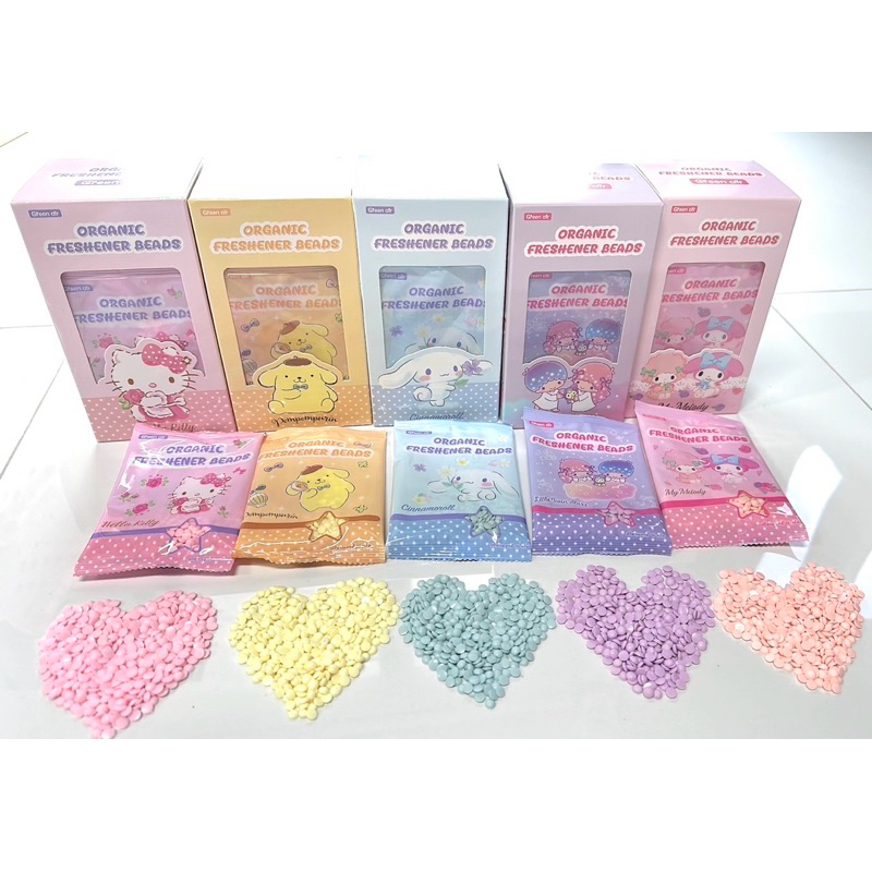 น้ำหอมปรับอากาศ ชนิดเม็ด / เม็ดหอม ลิขสิทธิ์แท้ Sanrio