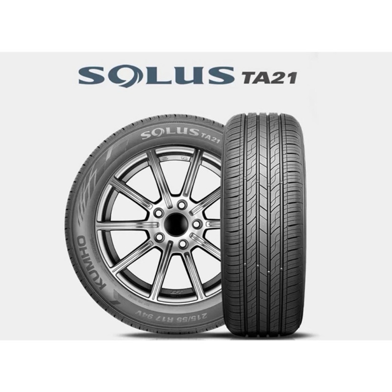 ยางรถยนต์ KUMHO 185/60 R15 รุ่น SOLUS TA21 84H *KR (จัดส่งฟรี!!! ทั่วประเทศ)