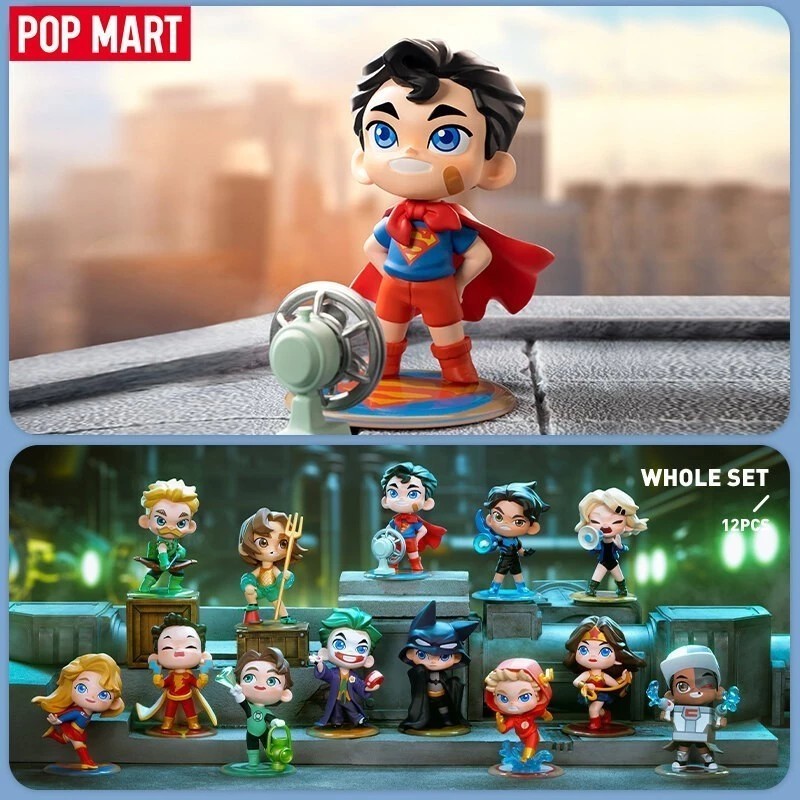 (เก็บโค้ดในVideo/Live) DC Justice League Childhood Series ลุ้นซีเครต กล่องสุ่ม ของแท้ Popmart