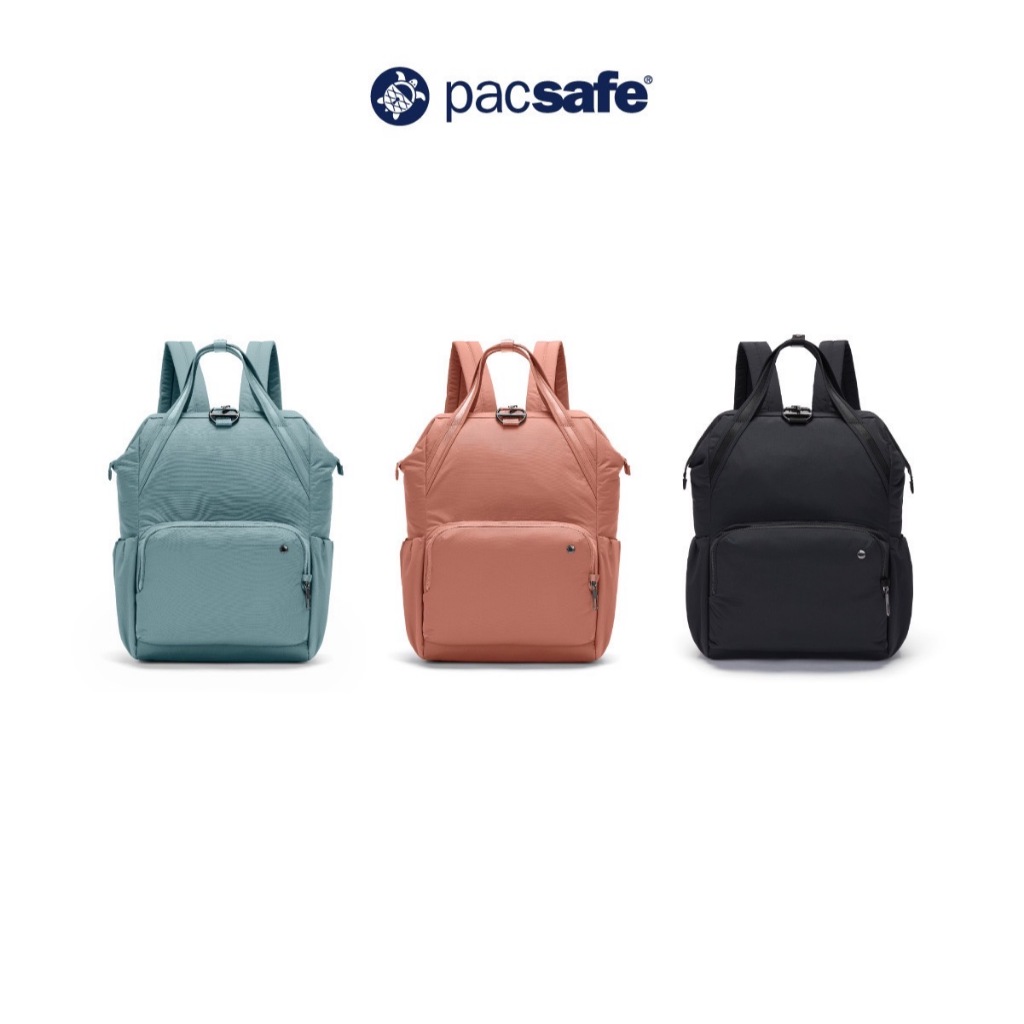 [New Product] Pacsafe Citysafe CX econyl backpack  กระเป๋าเป้สะพายหลัง กระเป๋ากันขโมย