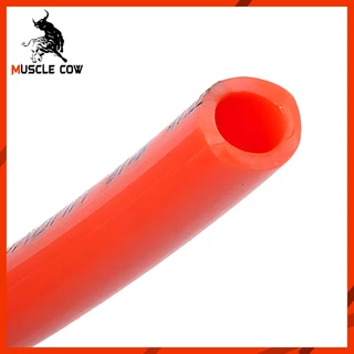 MUSCLE COW สายลม PE สายลมสำเร็จรูป อย่างดี ขนาด 8x5 มม ความยาว 8/10/12/15 เมตร สายต่อปั๊มลม สายลมแรงดันสูง พร้อมหัวต่อค