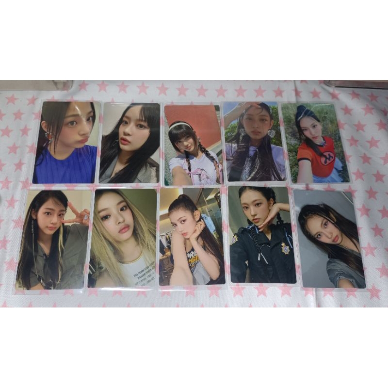 การ์ด New jeans LINE FRIENDS GET UP SET ver.1