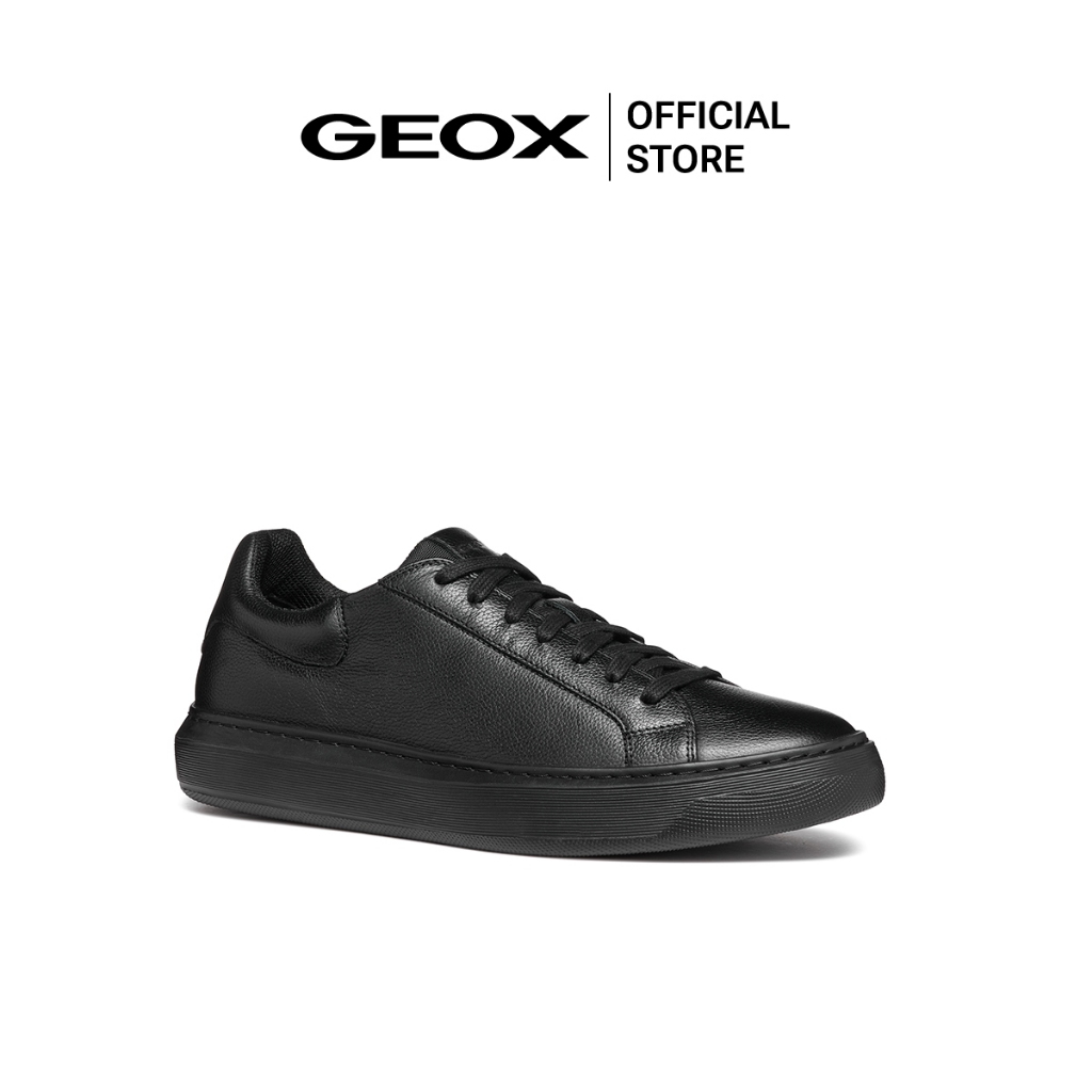 GEOX รองเท้าผ้าใบผู้ชาย รุ่น U DEIVEN - BLACK FW24 (U455WDC9997M_F4BKXX)