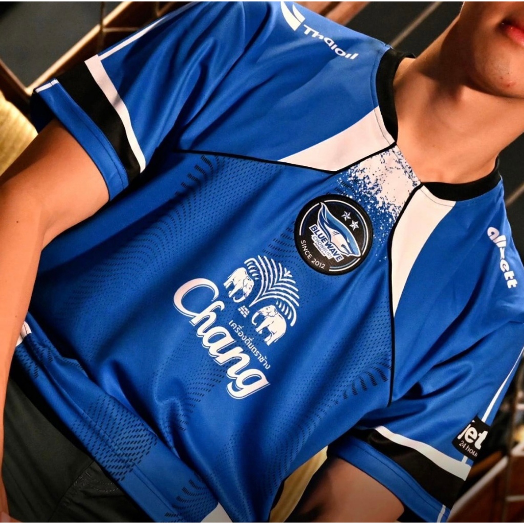 ของแท้ ! สโมสร บลูเวฟ ชลบุรี เสื้อเเข่ง ชุดเหย้า 2024 BLUEWAVE CHONBURI HOME JERSEY 2024