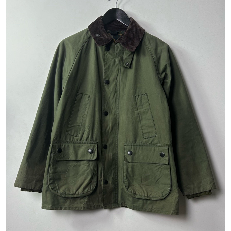 olive green Barbour BEDALE SL Oiled Jacket