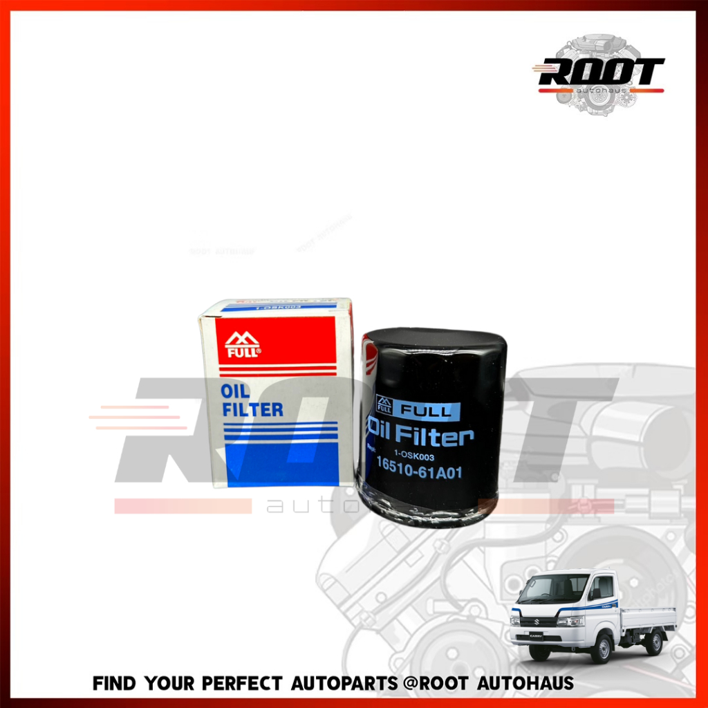 FULL กรองเครื่องยาว SUZUKI SJ413 SWIFT CARRY เบอร์ 1-OSK003