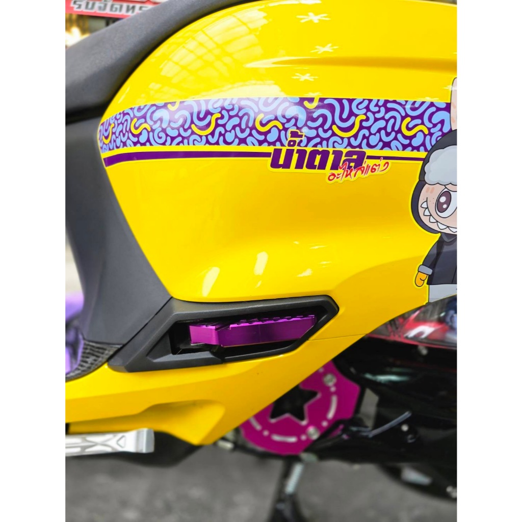 พักเท้าหลัง สำหรับรถรุ่น HONDA GIORNO125 ++ ตรงรุ่น
