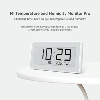 XAIOMI เครื่องวัดอุณหภูมิ ความชื้น Mijia Temperature and Humidity Monitor Pro แบบบลูทูธ