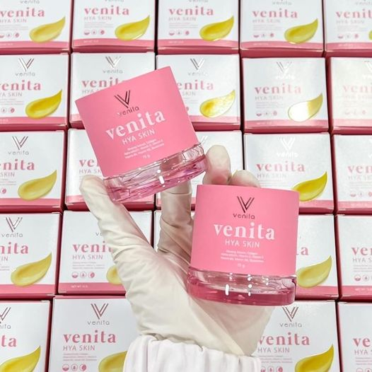 พร้อมส่ง ครีมเวนิต้า 15กรัม เวนิต้า Venita skin เวนิต้าสกิน ครีมลดสิว ลดการเกิดสิว ลดจุดด่างดำ ลดฝ้า กระจางลง หน้าขาวใส