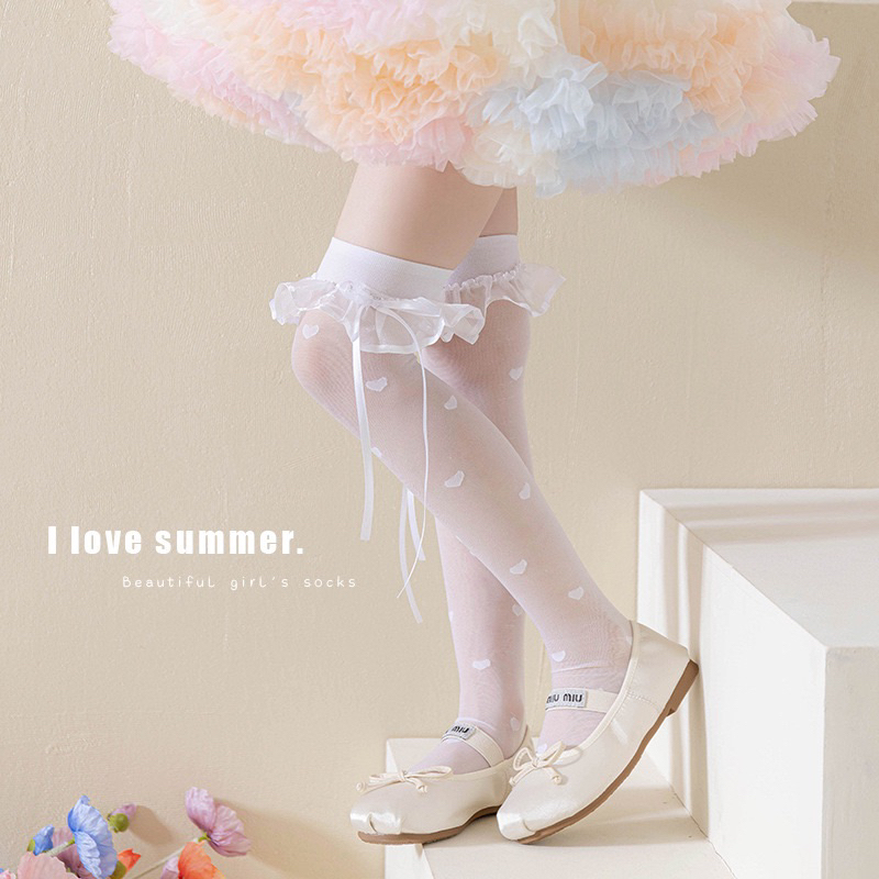 ส่งจากไทย💗ถุงเท้าแฟชั่น สไตร์เกาหลี สำหรับเด็ก #บางใจมีขอบ