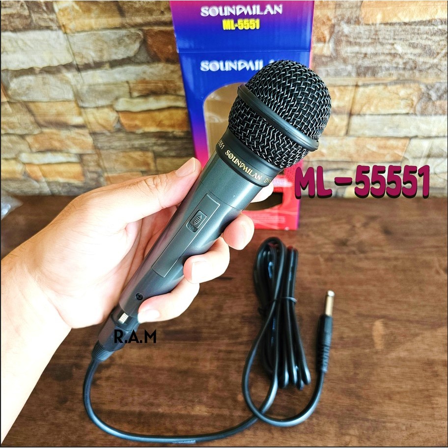 Soundmilan ไมโครโฟน  แบบสาย รุ่น ML-5551