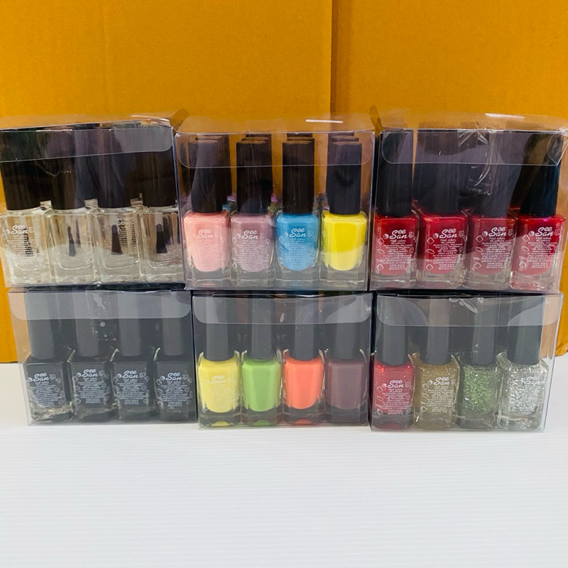 ขายส่ง 12 ชิ้น สีทาเล็บอย่างดี