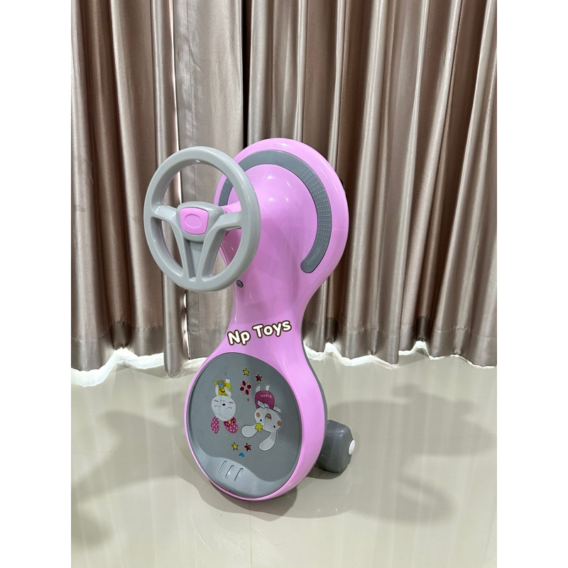 Np Toys รถขาไถเด็ก รถดุ๊กดิ๊ก 2in1 มีเสียงดนตรี/มีไฟ No.10104 - รูปที่ 6