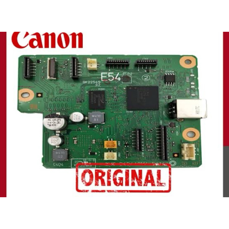 Mainboard Canon G3010 (QM4-5414-010) จากการแกะแยกอะไหล่ บอร์ดยังไม่โดดนไฟ