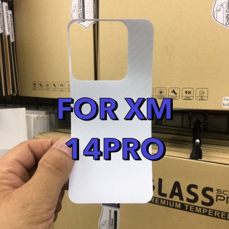 ✨พร้​อมส่งใน🇹🇭✨ฟิล์มเคฟล่า For Xiaomi Mi 14 Ultra / Mi 14 Pro / Mi 14 / Xiaomi Mi 15 Ultra