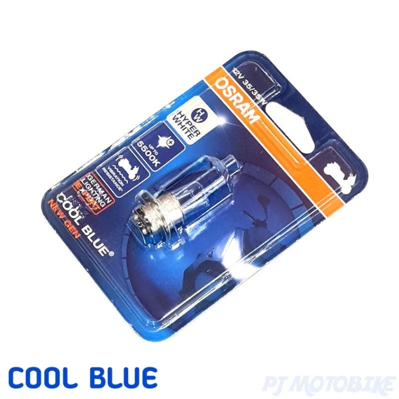 หลอดไฟซีนอน(OSRAM) T19 สีฟ้า Cool Blue