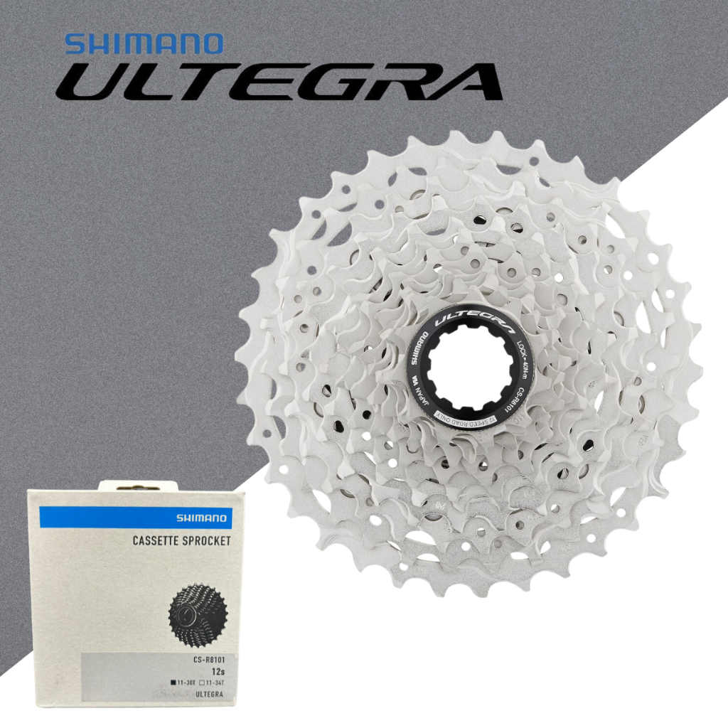 Shimano เฟืองหลัง สเตอร์ Ultegra 12 SPEED รหัส CS-R8101 ขนาด 11-30 / 11-34