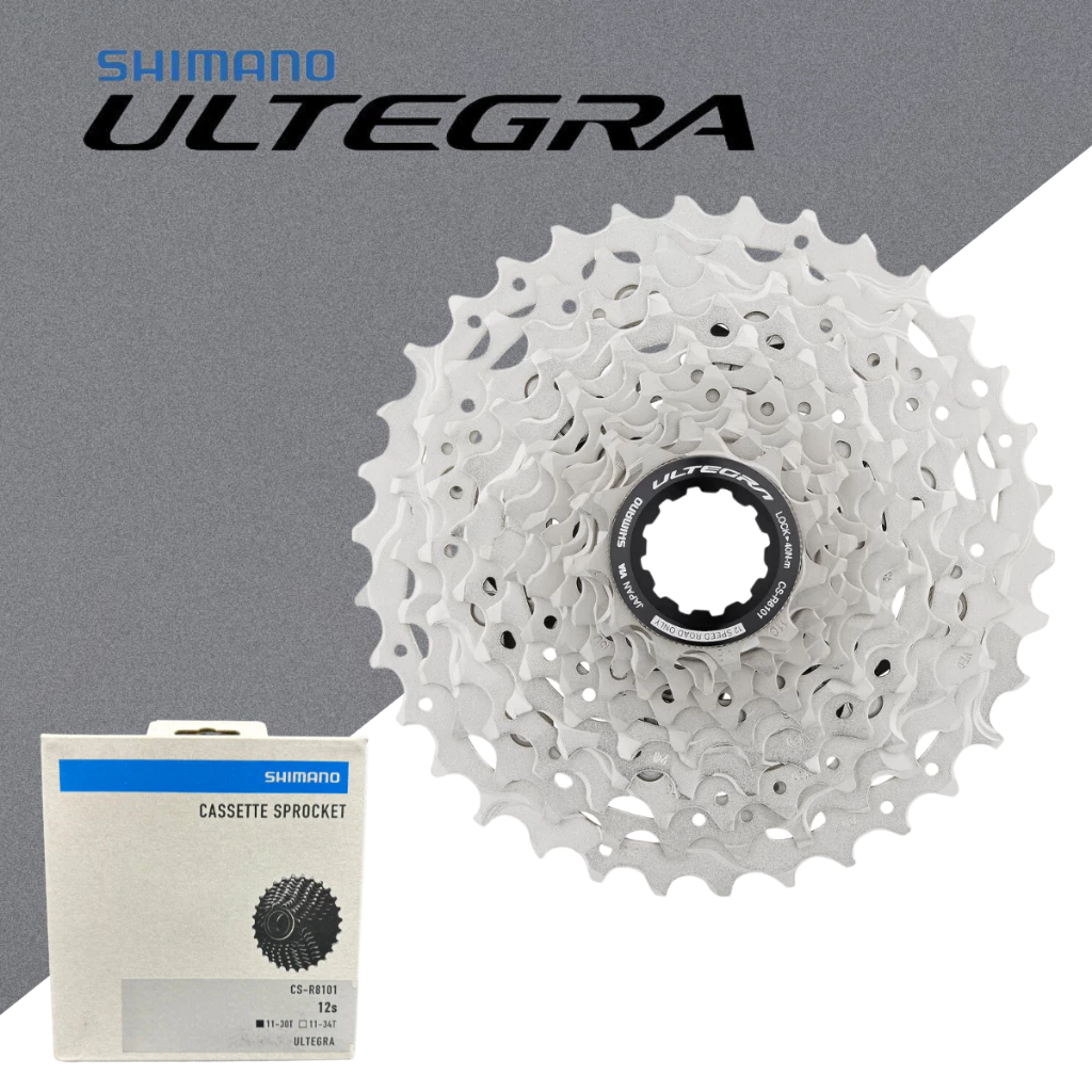 Shimano เฟืองหลัง สเตอร์ Ultegra 12 SPEED รหัส CS-R8101 ขนาด 11-30 / 11-34