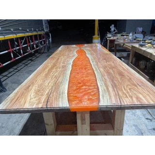 15 กก. น้ำยาเรซินอีพ็อกซี่ (Epoxy resin) แบบใส ชุดทำโต๊ะ