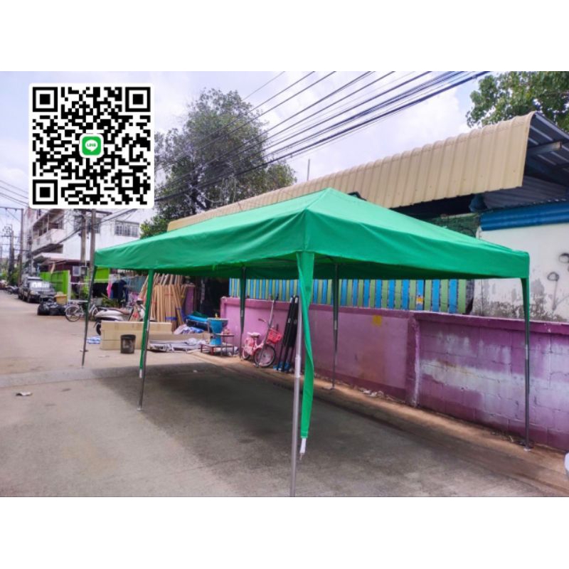 เต็นท์ประกอบ 3*6 ผ้า 800D เพิ่มความสูงขาฟรีถึง 2.50 เมตร