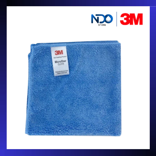 3M ผ้าไมโครไฟเบอร์ สีฟ้า 30 ซม. X 30 ซม. เช็ดทำความสะอาดอเนกประสงค์ (ของเเท้)