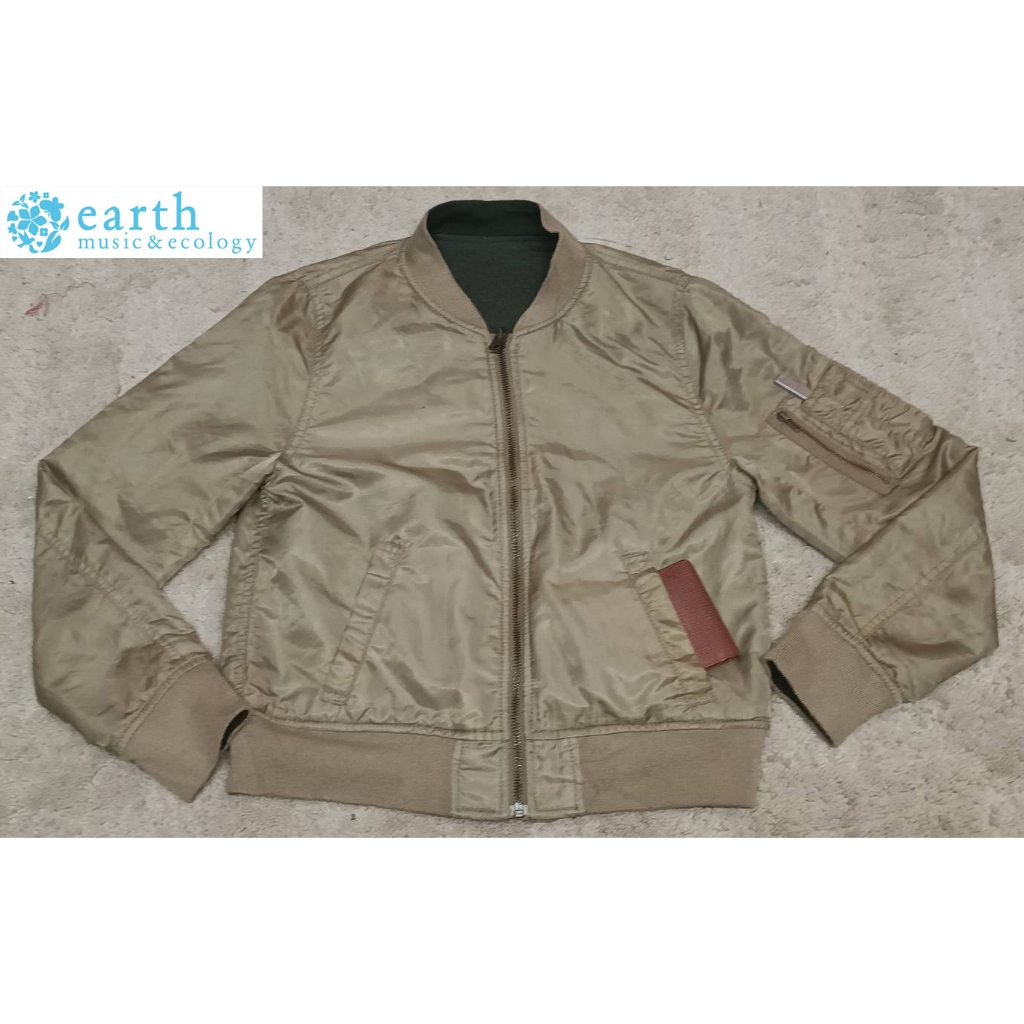 เสื้อกันหนาวเด็ก เสื้อแจ็คเก็ตเด็ก baby coat baby sweater แบรนด์ Earth Music & Ecology มือ 2 ของญี่ป