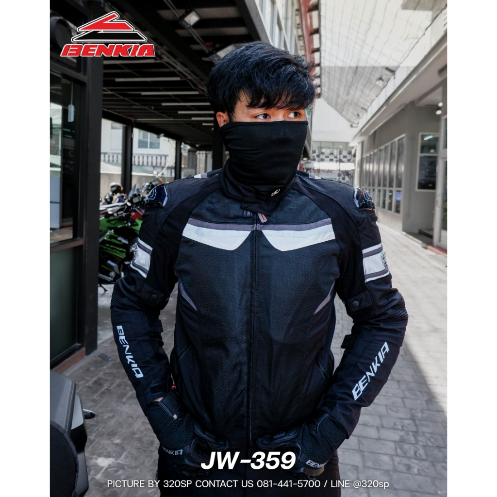 เสื้อการ์ดสำหรับขับขี่มอเตอร์ไซค์ผู้ชาย Benkia JW-359 2 สี ส่งไว!!! SP.bike