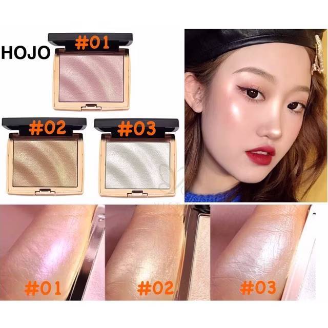 C.255.ไฮไลท์ HOJO Highlights Shimmering Stereoscopic เม็ดสีแน่น หน้าโกลด์ หน้าฉ่ำ หน้าเรียว มีมิติ