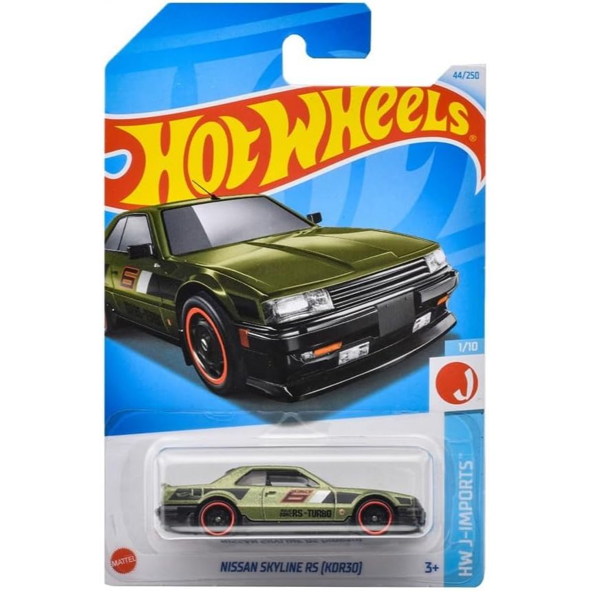 รถเหล็ก HOTWHEELS ของแท้ Nissan Skyline RS (KDR30) (HW2024_#044)