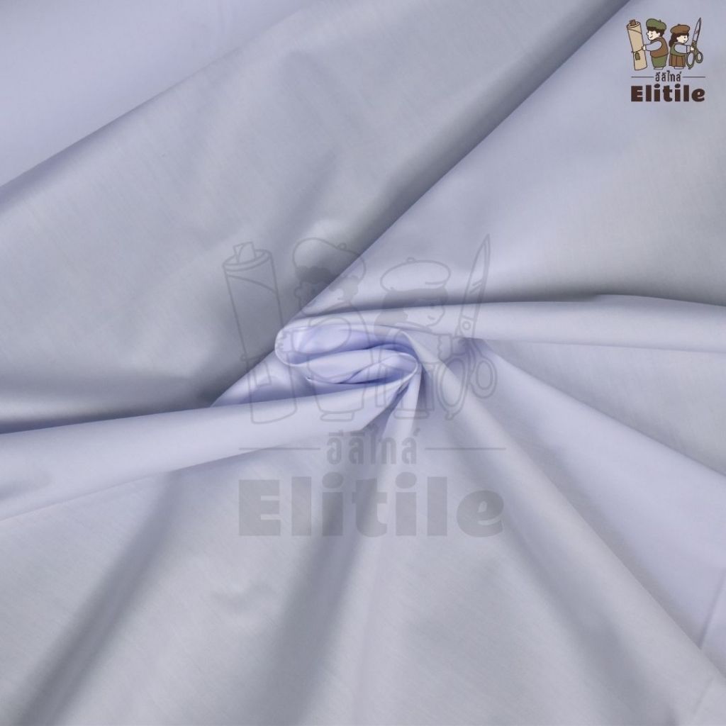 ผ้าม้วน ยกม้วน คอตตอนทีซี210เส้น สีขาว หน้ากว้าง60นิ้ว60หลา เกรดพรีเมี่ยม ผ้าตัดชุดนักเรียน ทำเสื้อเชิ้ต เสื้อนักศึกษา - รูปที่ 3