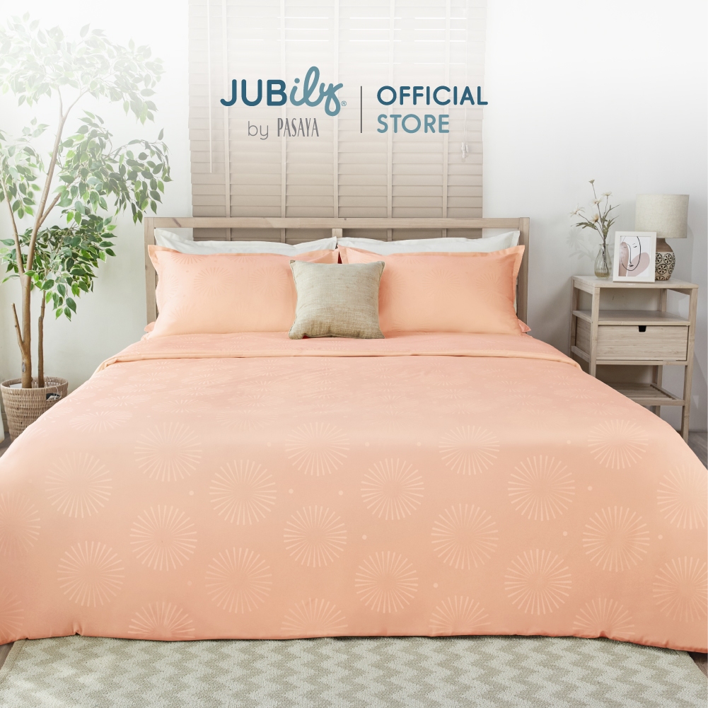 JUB.ILoveyou ชุดผ้าปูที่นอน+ปลอกหมอนหนุน 6 ฟุต King, 5 ฟุต Queen และ 3.5 ฟุต Single - Holiday Delight Collection 460 Se