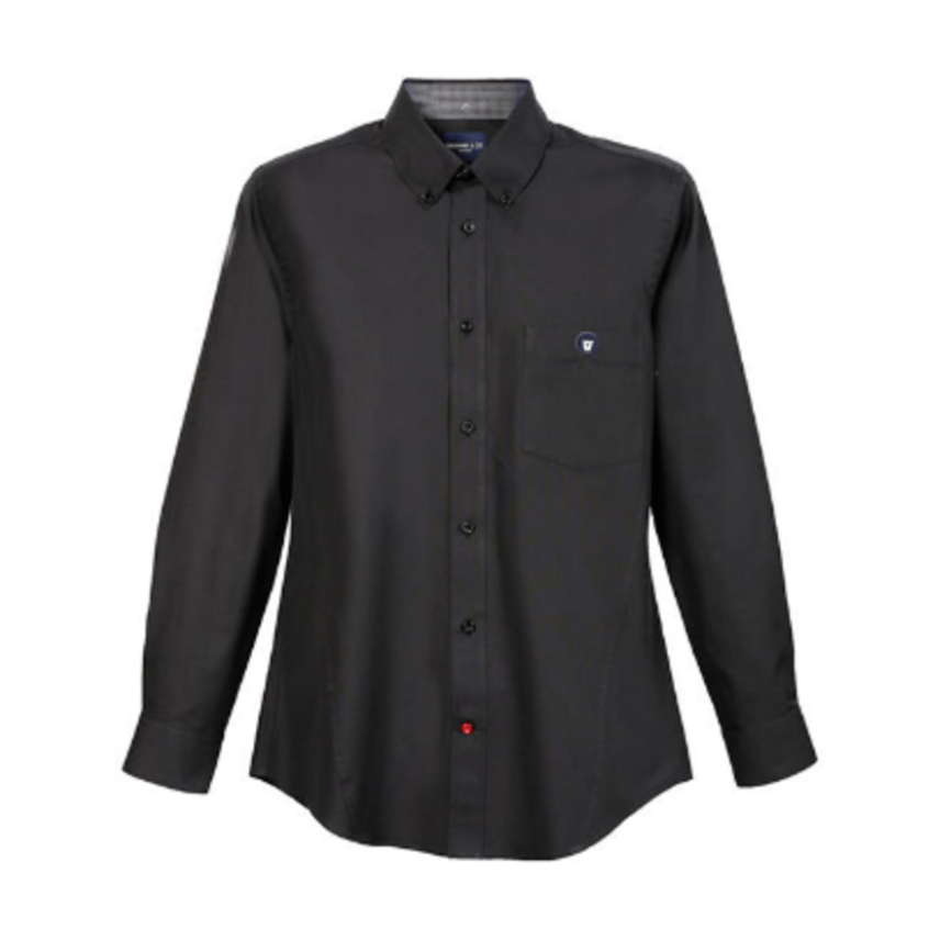 BROWNE & CO. เสื้อเชิ้ต แขนยาว สีดำ รุ่น BSS017-0-BL