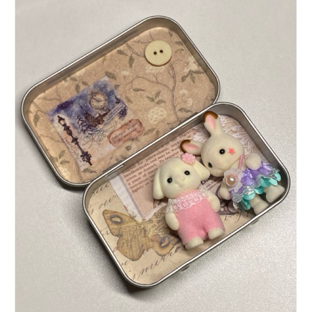 Tin wallet | Diy กล่องเหล็กสำหรับใส่ของ *ไม่รวมตุ๊กตา