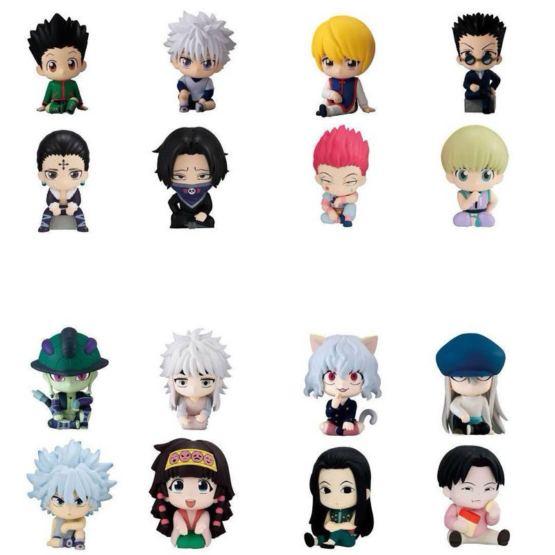 hunterxhunter กาชาปอง นั่งจ๋อง ฮันเตอร์