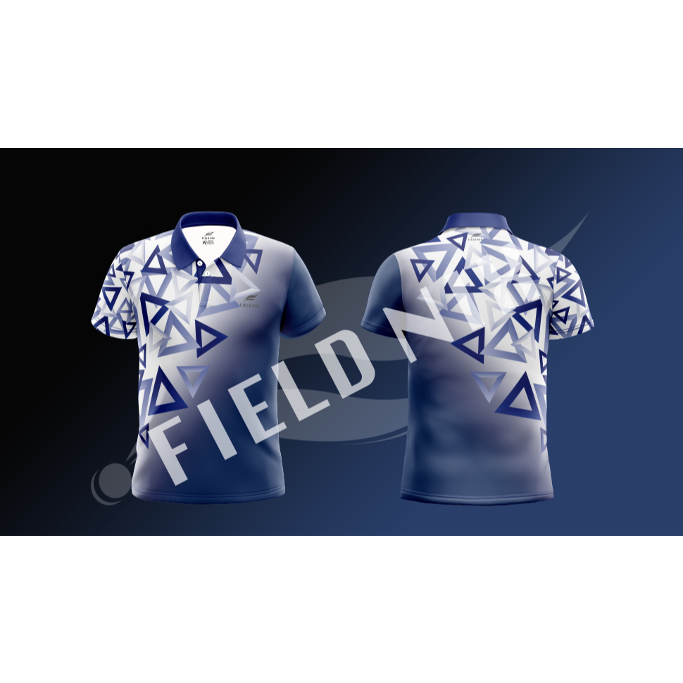 FIELDNIX 🚨พร้อมส่ง โปรดระวังของลอกเลียนแบบ🚨🔵เสื้อสามเหลี่ยมน้ำเงิน🔵ผ้ากีฬาอย่างดี ไม่ต้องรีด จำนวนจำกั